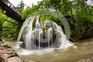 Bigar waterfall in Romania - one of the most beautiful waterfalls in the country