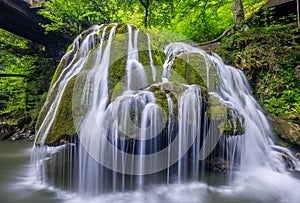 Bigar Waterfall, Romania photo