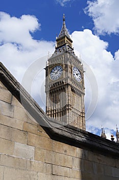 Bigben clock tower London photo