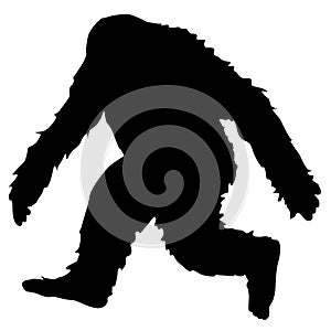Bigfoot vector eps illustration by crafteroks