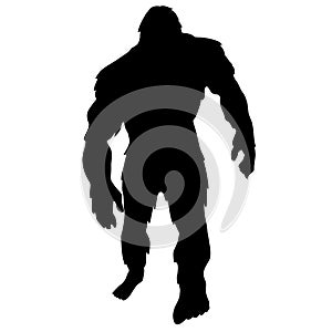 Bigfoot vector eps illustration by crafteroks