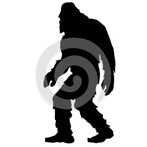 Bigfoot vector eps illustration by crafteroks