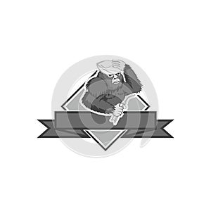 Bigfoot Welding Emblem Logo