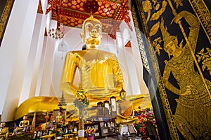 Biggest buddha in Thailand:Luang Pho Toh Wat Ket Chaiyo.