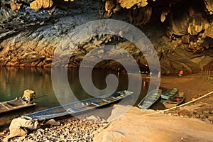 The biggest cave in Laos, Konglor Cave