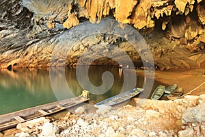 The biggest cave in Laos, Konglor Cave