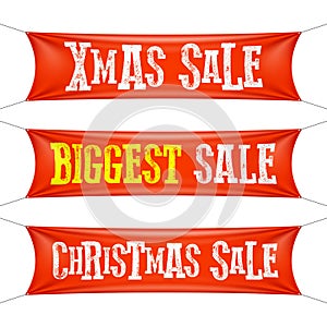 Biggest Christmas sale banners