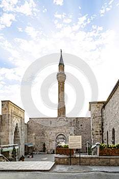 The biggest mosque in Egridir was built by Hizir Bey in 1327-1328. Isparta-Turkey photo