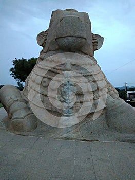 Biggest Nandhi Statue