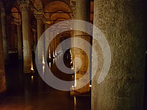 Biggest roman cistern istanbul