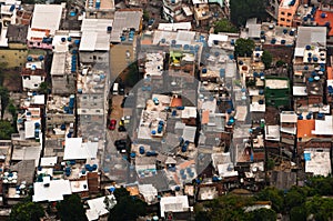 Biggest Slum in South America, Rocinha, Rio de Janeiro, Brazil photo