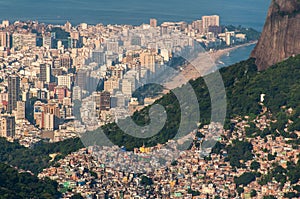 Biggest Slum in South America, Rocinha, Rio de Janeiro, Brazil photo