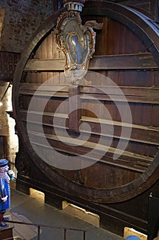 The biggest wine barrel in the world (Heidelberg castle)