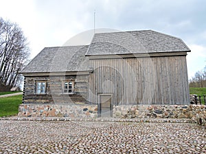 Bijotai manor old watermill, Lithuania photo