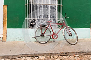 Bike on Cuban streets