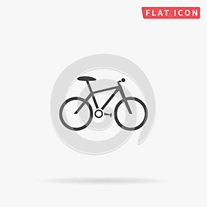 Bike flat vector icon