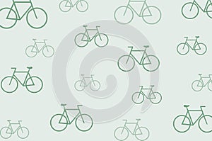 Bike icons background abstract