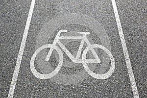 Bike lane path way cycle bicycle road traffic town