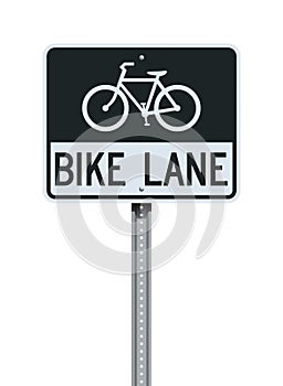 Bike Lane road sign