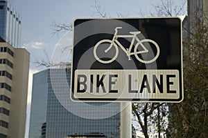 Bike Lane Sign