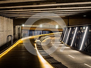 Bike Lane under Bridge