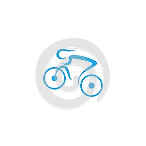 Bike logo template