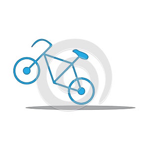 Bike logo template vector