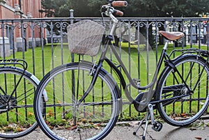 Bike parked