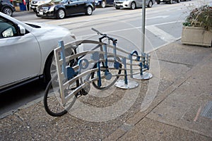 Bike Rack Downtown St. Louis Missouri