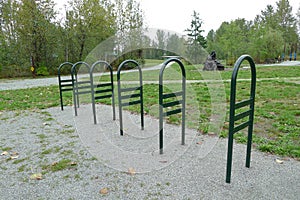 Bike Racks - Surrey Bend Regional Park