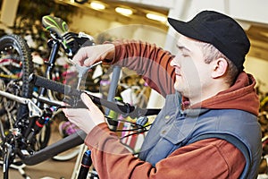 Bike repair or adjustment