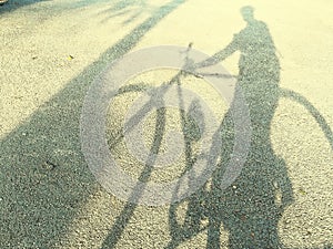 Bike Ride Shadow