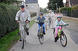 Bike riding