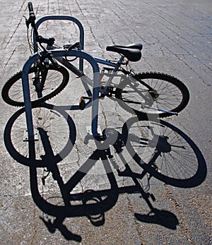 Bike and Shadow