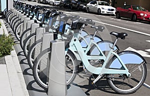 Bike Share Rack