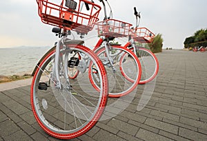 Bike sharing in china