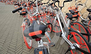 Bike sharing in china