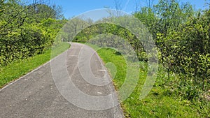 Bike trail in tinley park illinois