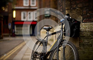 A bike in University of Cambridge