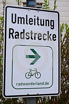 bike way sign