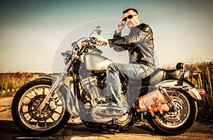 Biker photo