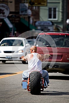 Biker dude