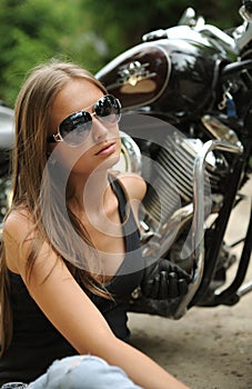 Biker girl