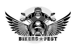 Biker logo