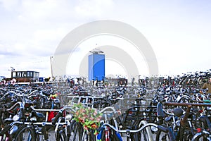 Bikes in Amsterdam Netherlands