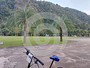 Biking around  nature