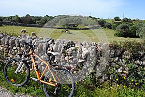 Biking in the country side