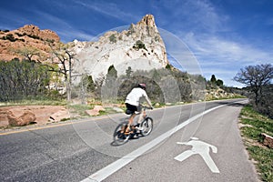 Biking Garden of the Gods