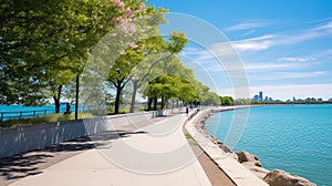 biking lakefront trail chicago