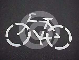 Biking Path Symbol